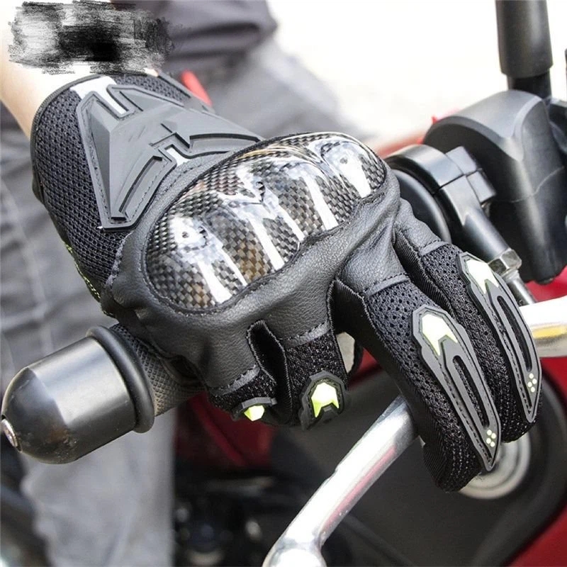 Carbon Fiber Motorcycle Gloves (4)