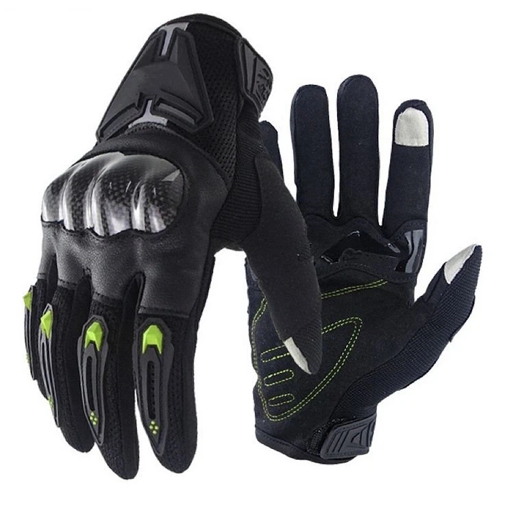 Carbon Fiber Motorcycle Gloves