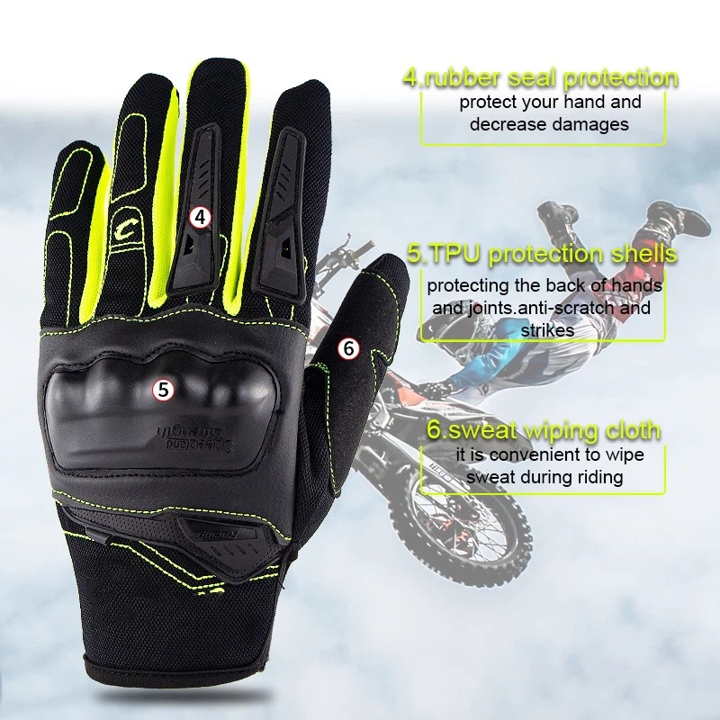 Full Finger Motorcycle Gloves (6)