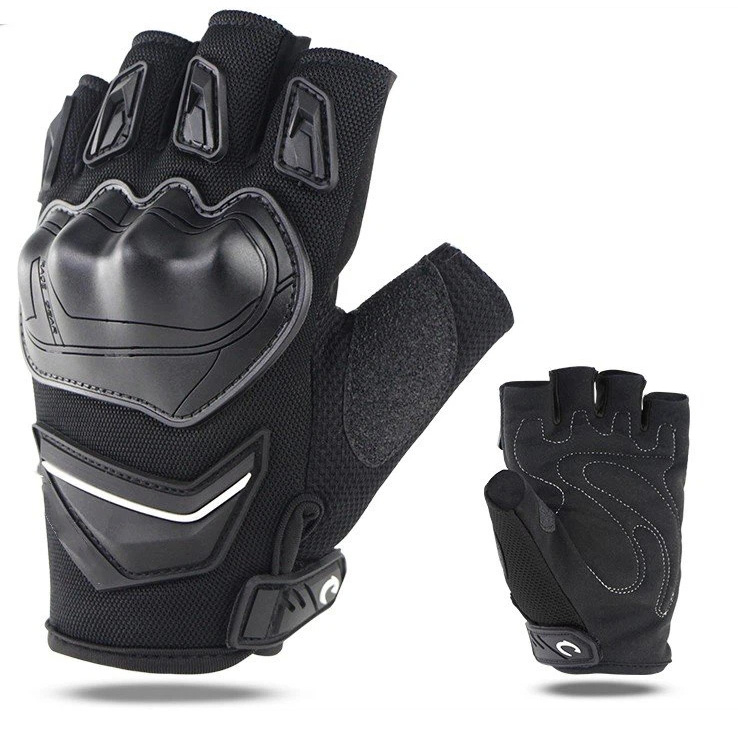 Motorcycle Fingerless Gloves