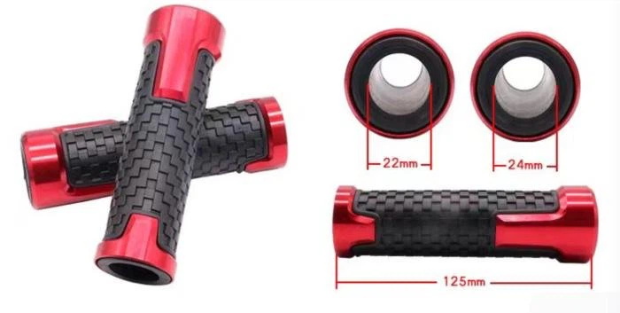 Woven Texture Modified Motorcycle Grip Cover (1)