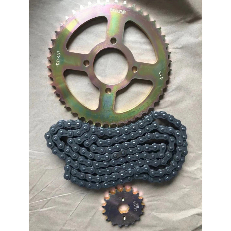 428HHH-112L 42T Big Gear 15T Small Gear Chain Or Sprocket