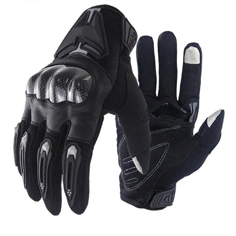 Carbon Fiber Motorcycle Gloves