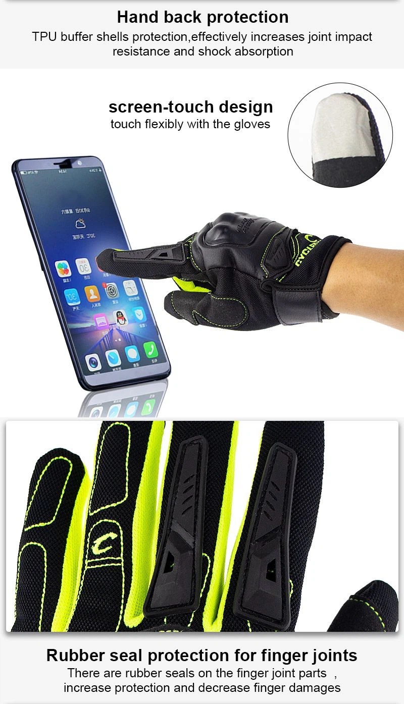 Full Finger Motorcycle Gloves (8)